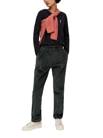 s.Oliver Longsleeve zwart