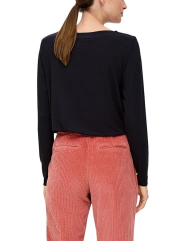 s.Oliver Longsleeve in Dunkelblau