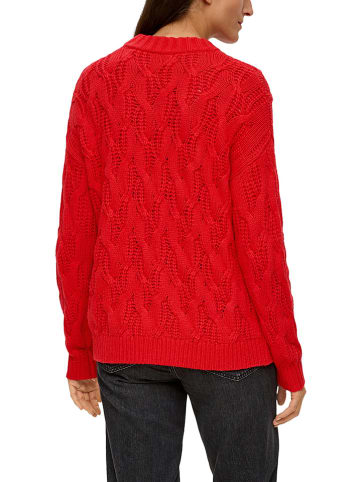 s.Oliver Pullover in Rot