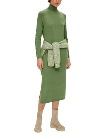 s.Oliver Strickkleid in Grün