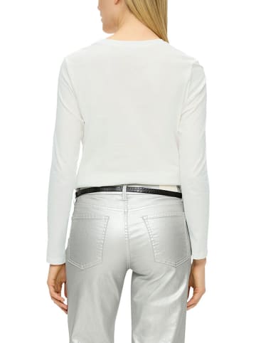 s.Oliver Longsleeve in Weiß