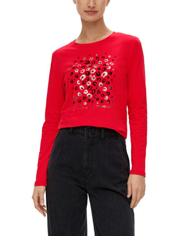 s.Oliver Longsleeve in Rot