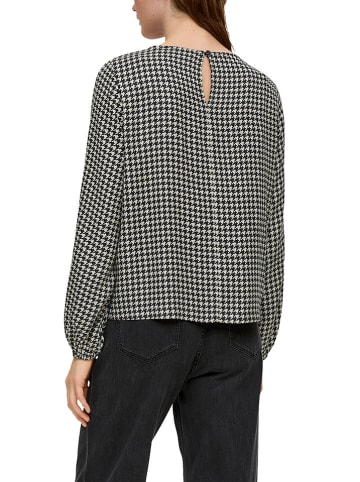 s.Oliver Blouse zwart/wit