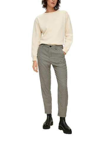 s.Oliver Broek zwart/crème