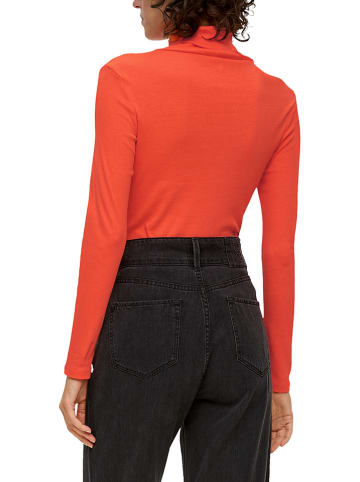 s.Oliver Rollkragenpullover in Orange