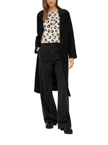 s.Oliver Longsleeve crème/zwart/rood