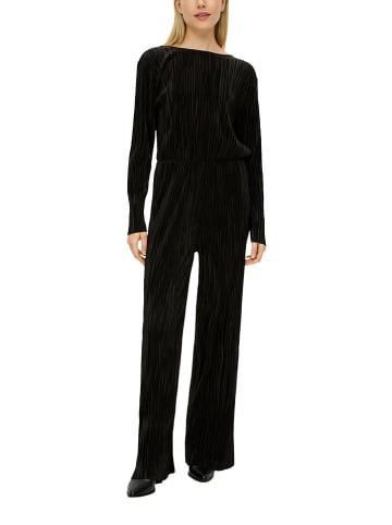 s.Oliver Jumpsuit in Schwarz