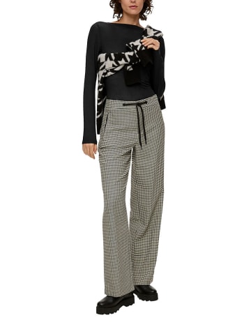 s.Oliver Longsleeve in Schwarz