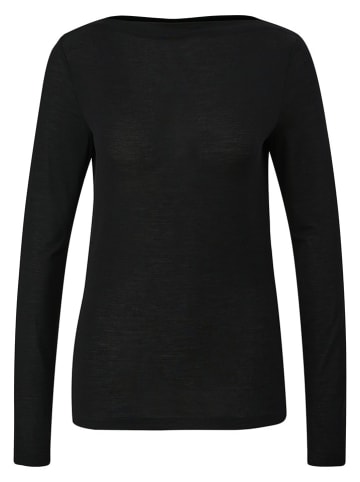 s.Oliver Longsleeve in Schwarz