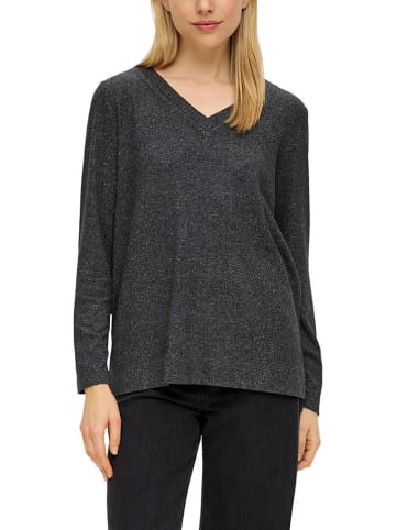 s.Oliver Longsleeve antraciet