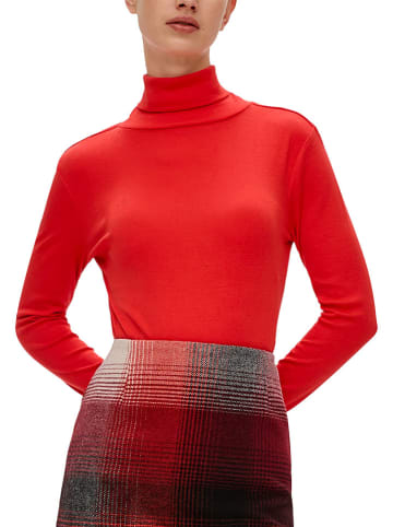 s.Oliver Rollkragenpullover in Rot