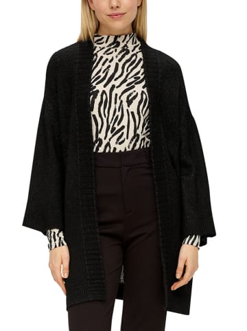 s.Oliver Cardigan in Schwarz