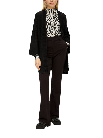 s.Oliver Cardigan in Schwarz