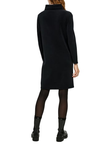 s.Oliver Strickkleid in Schwarz