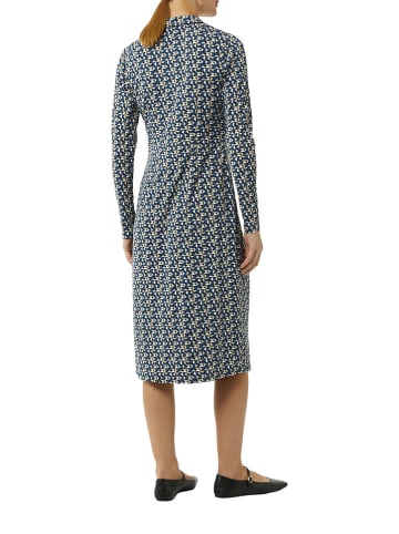 s.Oliver Kleid in Schwarz/ Blau/ Beige