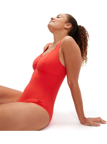 Speedo Strój kąpielowy "Aquanite Shaping" w kolorze czerwonym