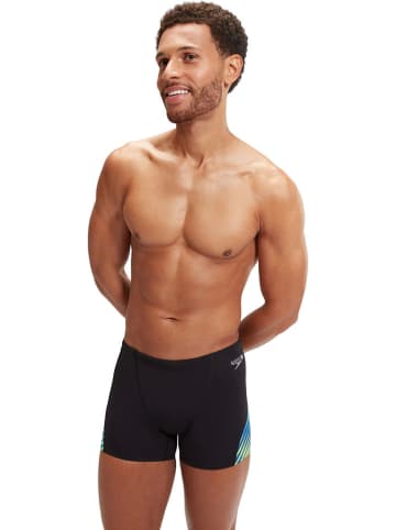 Speedo Badehose in Schwarz/ Bunt