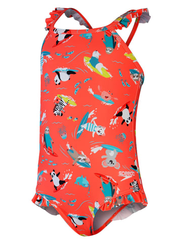 Speedo Badpak rood/meerkleurig
