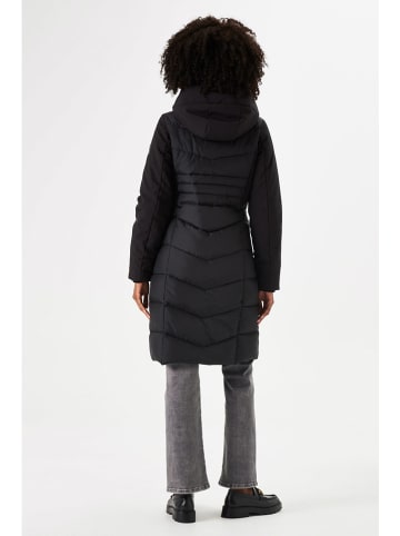 Garcia Steppmantel in Schwarz