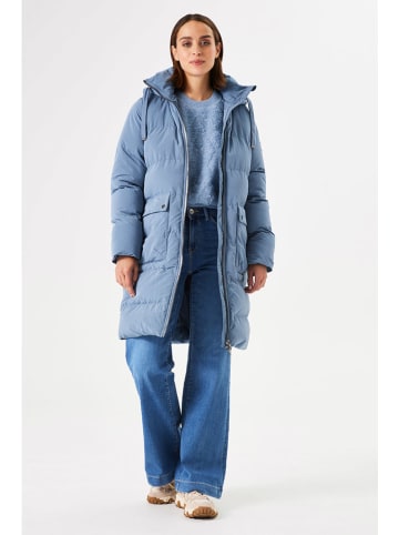 Garcia Steppmantel in Blau