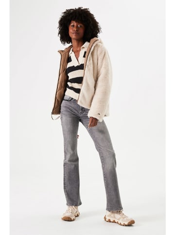 Garcia Übergangsjacke in Creme/ Hellbraun