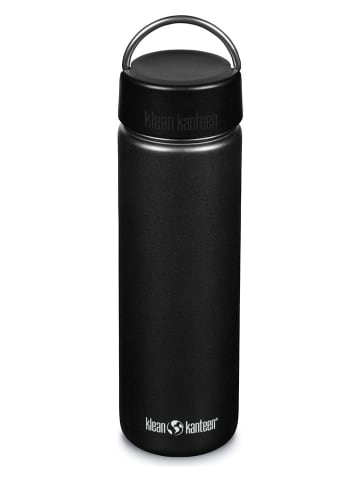 Klean Kanteen Trinkflasche "Kanteen Wide" in Schwarz - 800 ml