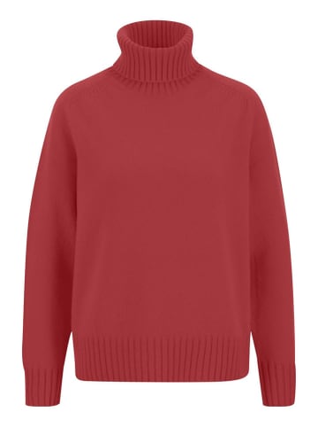 FYNCH-HATTON Wollrollkragenpullover in Rot