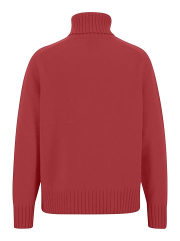 FYNCH-HATTON Wollrollkragenpullover in Rot