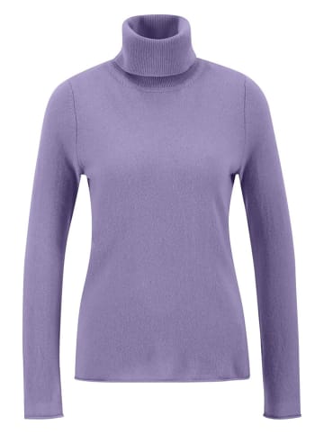 FYNCH-HATTON Kaschmir-Rollkragenpullover in Lila