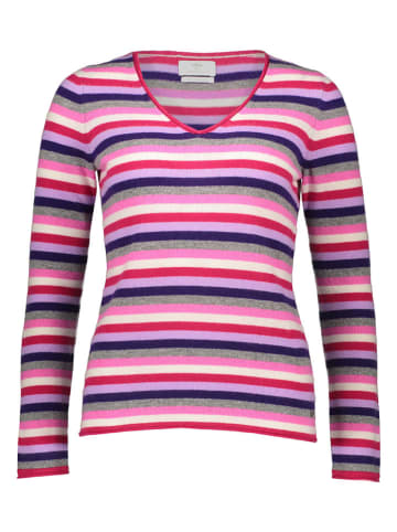 FYNCH-HATTON Kaschmir-Pullover in Rosa/ Bunt