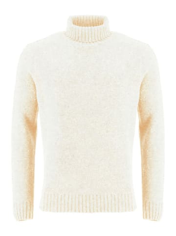 FYNCH-HATTON Rollkragenpullover in Creme