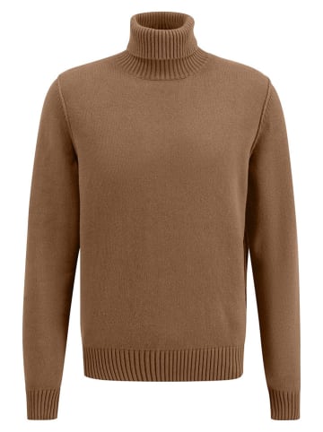 FYNCH-HATTON Rollkragenpullover in Camel