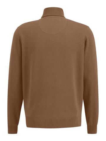 FYNCH-HATTON Rollkragenpullover in Camel
