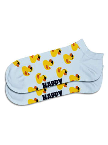 Happy Socks Sokken "Rubber duck low" lichtblauw