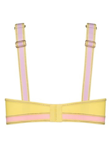 Marlies Dekkers Balconette-BH in Gelb/ Rosa