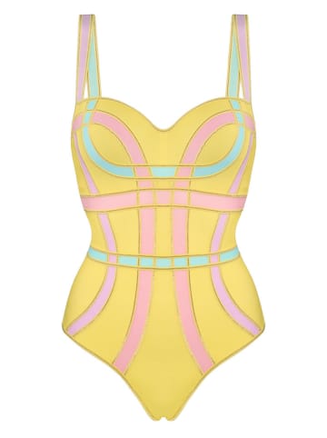 Marlies Dekkers Body in Gelb/ Rosa