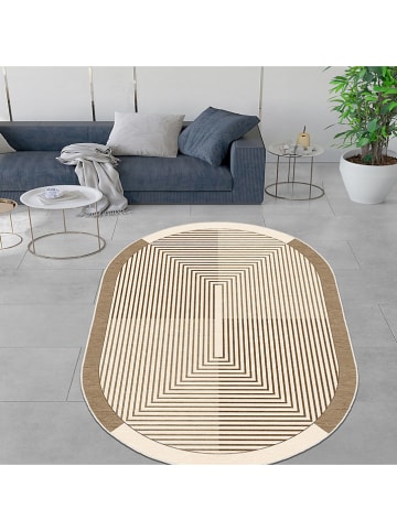 CARPET DIEM Laagpolig tapijt beige/lichtbruin