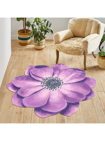 CARPET DIEM Kurzflor-Teppich in Lila