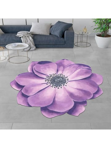 CARPET DIEM Kurzflor-Teppich in Lila