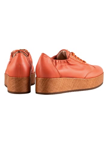 Högl Leder-Sneakers "Jodie" in Orange