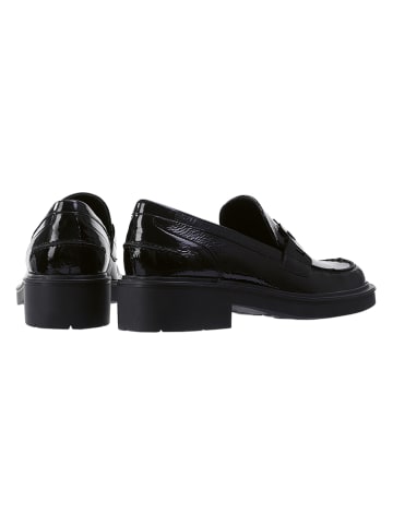 Högl Leder-Slipper "Elliot" in Schwarz
