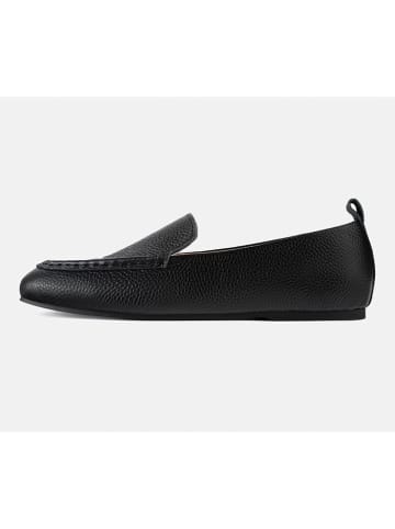 loft37 Leder-Slipper "No Escape" in Schwarz