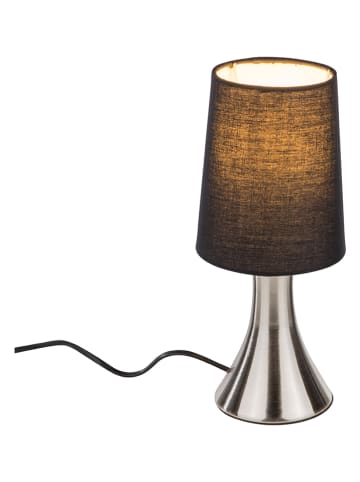 Nordheim LED-Tischleuchte in Schwarz - (H)15,5 x Ø 12,5 cm