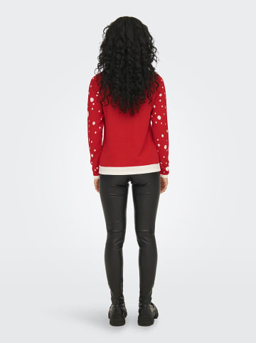 JDY Trui "Lucia" rood