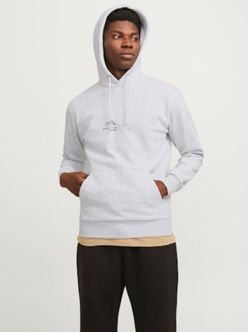 Jack & Jones Hoodie in Hellgrau