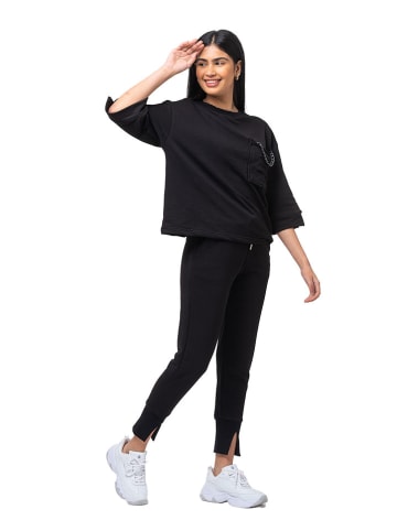 Tom Barron 2tlg Outfit in Schwarz