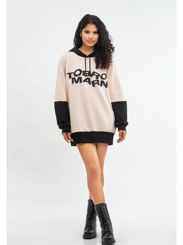 Tom Barron Hoodie in Beige