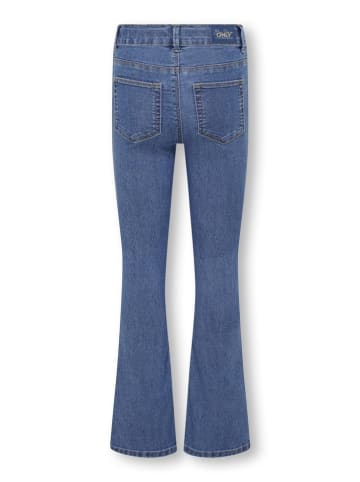 KIDS ONLY Uitlopende spijkerbroek "Mila" - slim fit - blauw
