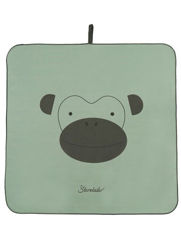 Sterntaler® Badetuch "Albert" in Grün - (L)80 x (B)80 cm