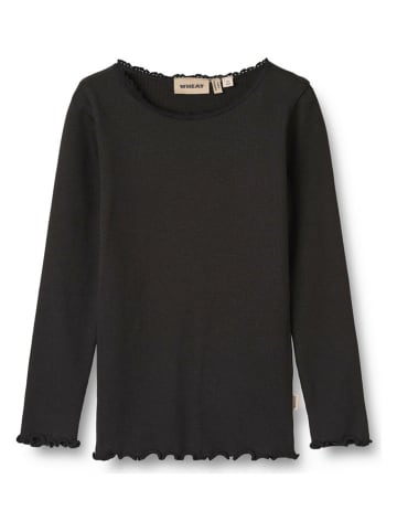 Wheat Longsleeve "Reese" in Schwarz